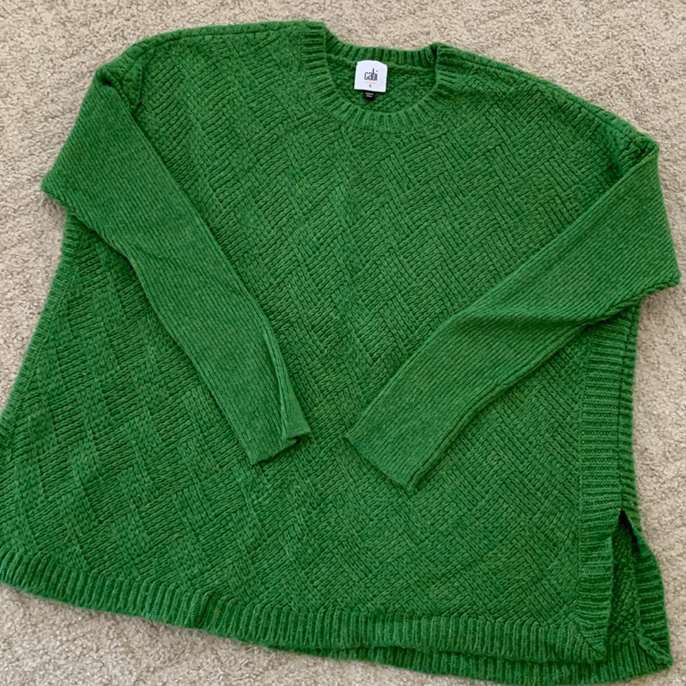 Cabi Basket Weave Sweater